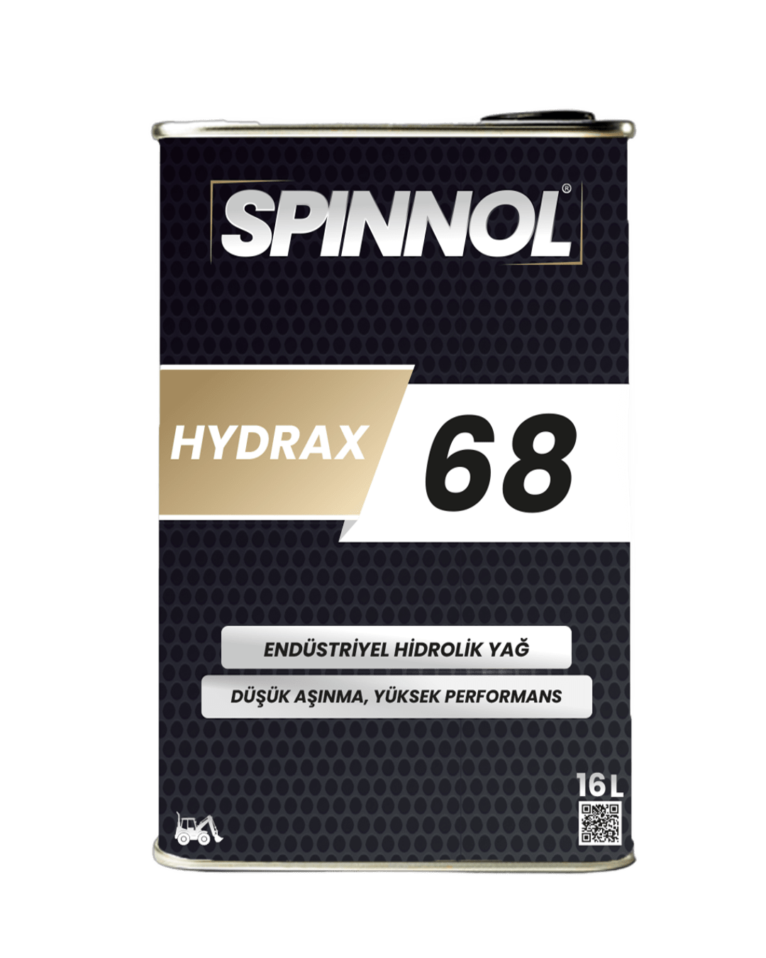 Spinnol Hydrax 68 hidrolik yağı – yüksek basınçlı sistemler için dayanıklı ve güvenilir hidrolik sıvı.