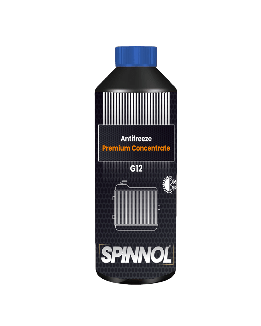 Spinnol Mavi Kapaklı Antifriz – donmaya ve paslanmaya karşı motor koruyucu soğutma sıvısı.